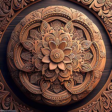 3D model Mandala Mandal (STL)